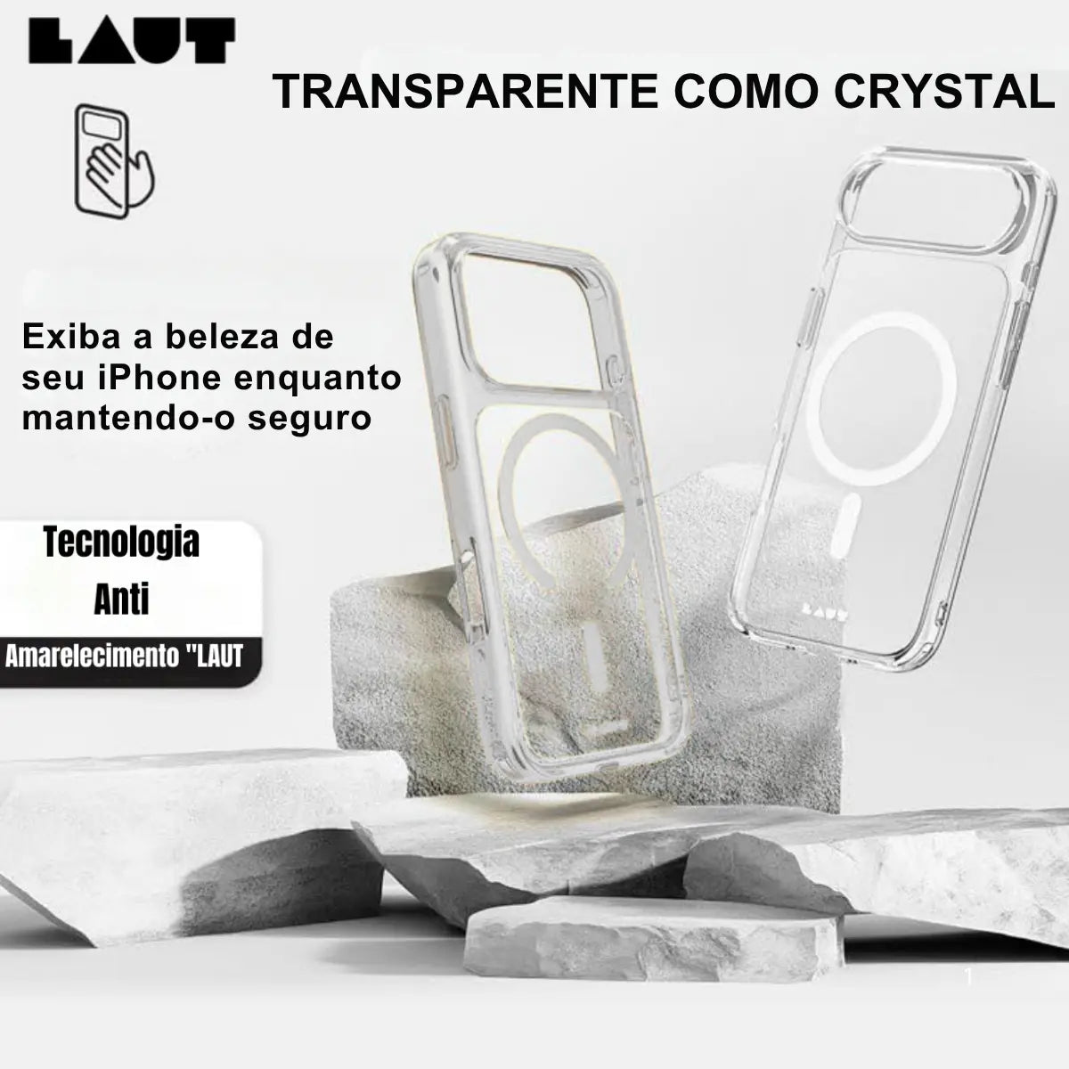 Case Laut iPhone 17 Pro - Crystal M