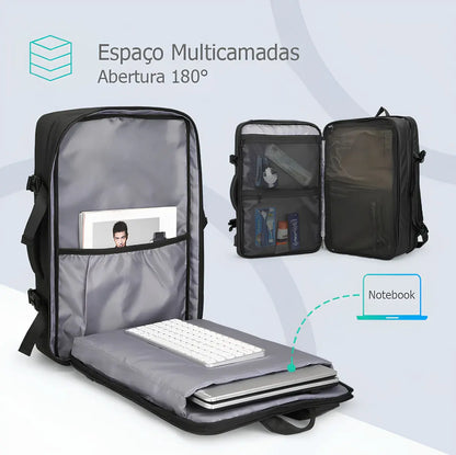 Mochila Executiva Mark Ryden Notebook 17 Expansivel Mala