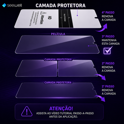 Película iPhone Hydrogel HD Sw Seewell - iPhone 17 Air