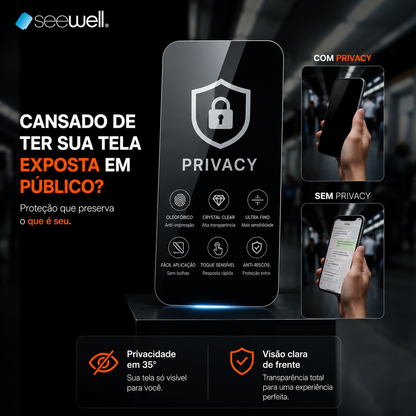 Película Hydrogel Privacidade SW SeeWell - Galaxy S26 Plus