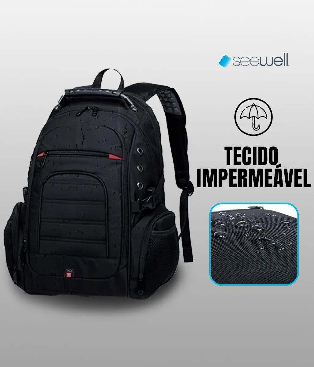 Mochila Executiva Urbana Impermeável Reflect Seewell 1901