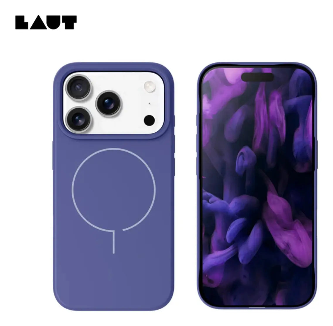Case Laut iPhone 17 Pro Max - Huex Slim Roxo