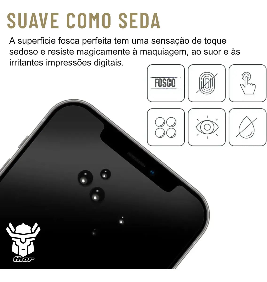 Pelicula Para Iphone 17 Fosca Tpu Anti Impacto 0,25mm