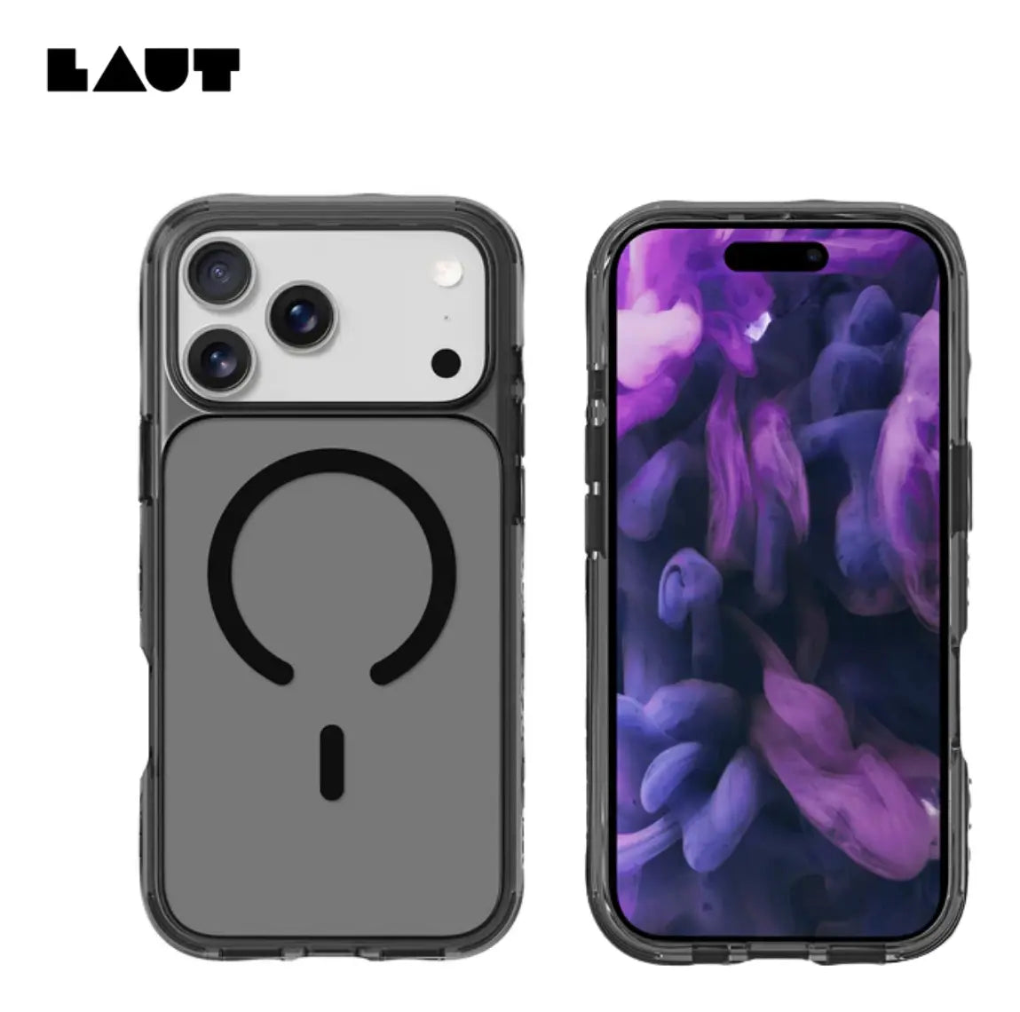 Case Laut iPhone 17 Pro Max - Matter X Crystal Preto