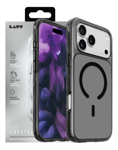 Case Laut iPhone 17 Pro Max - Matter X Crystal Preto