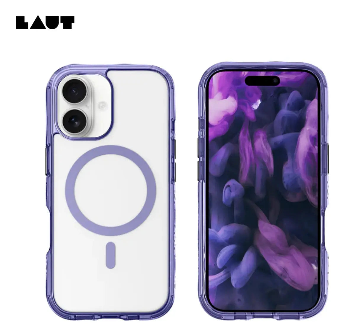 Case Laut iPhone 17 -  Crystal Matter X Roxa