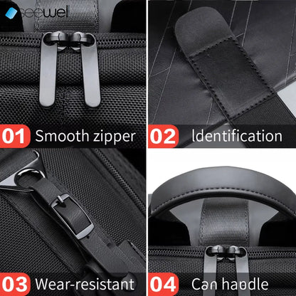 Mochila Executiva Impermeável Modelo Trout - Seewell G66