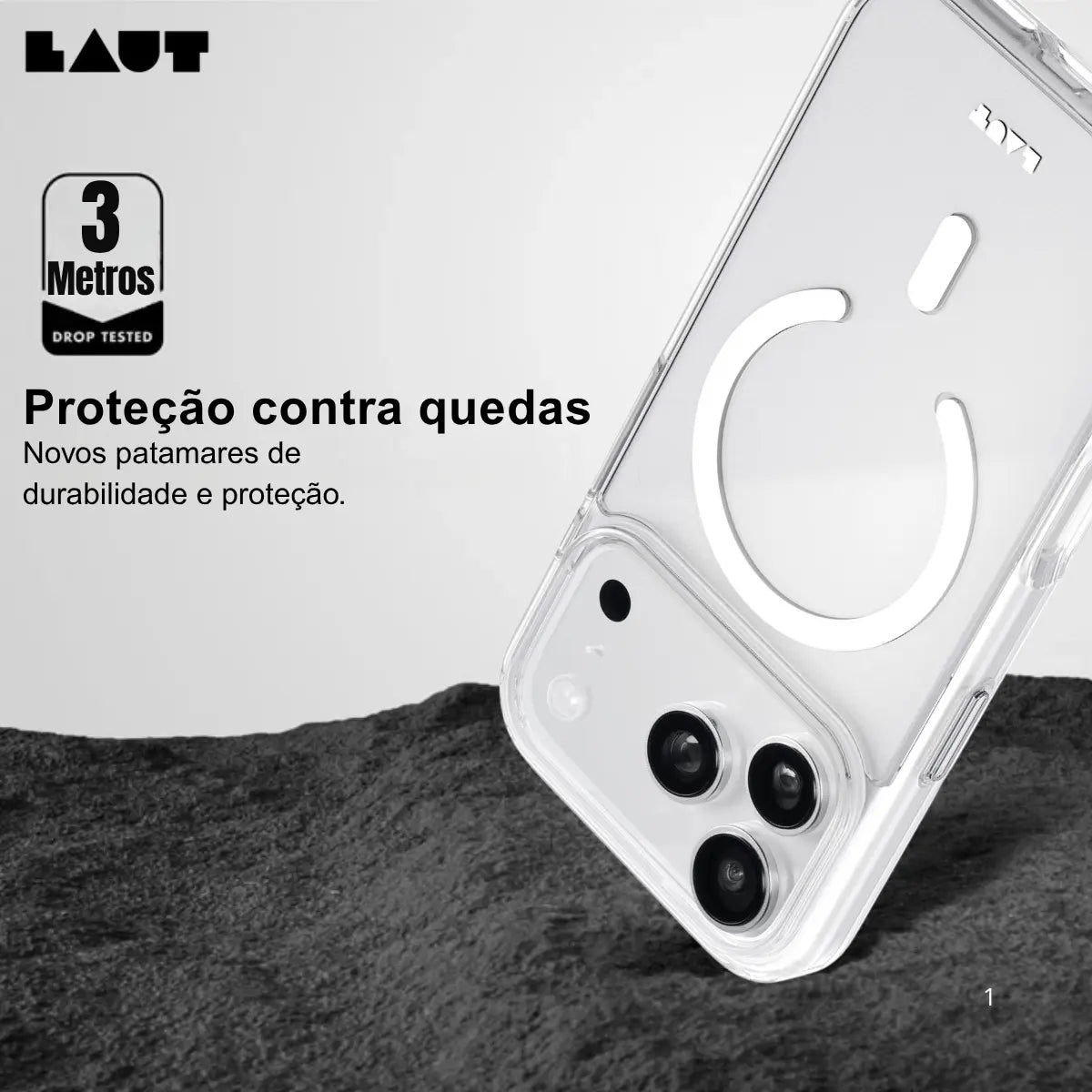Case Laut iPhone 17 Pro - Crystal M