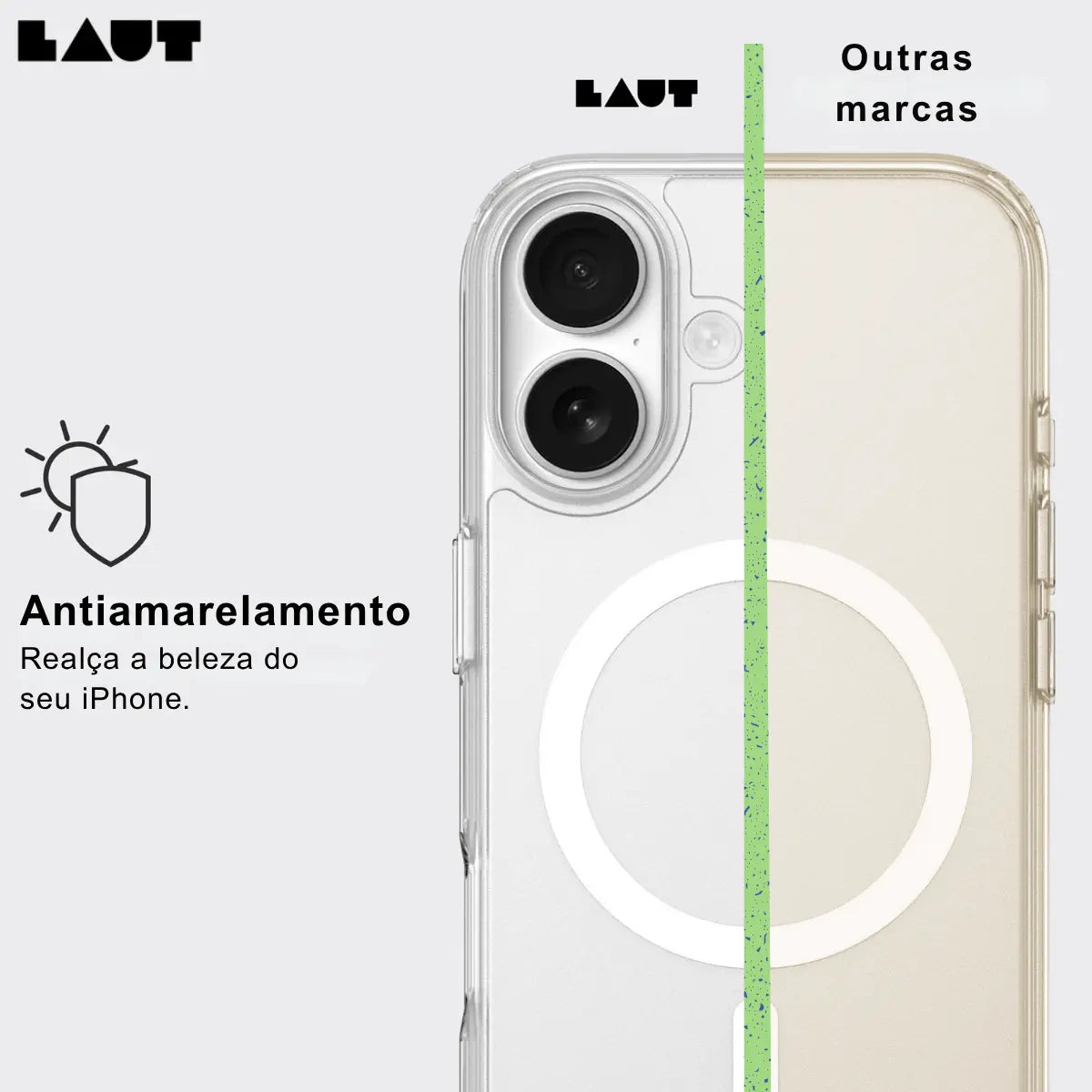 Case Laut iPhone 17 - Crystal M