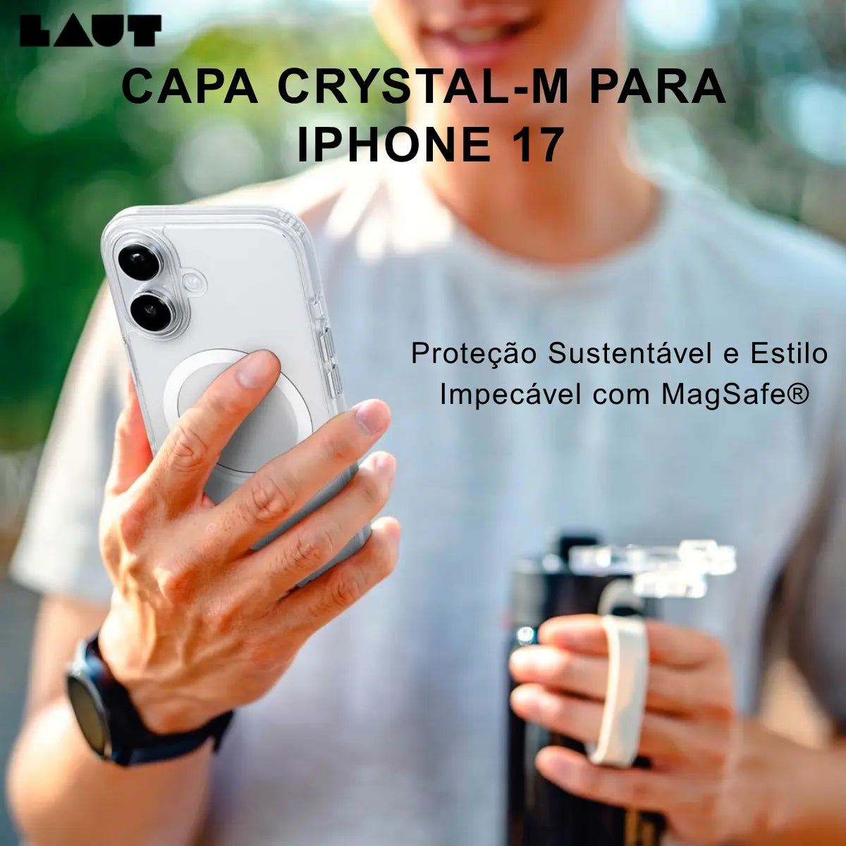 Case Laut iPhone 17 - Crystal M