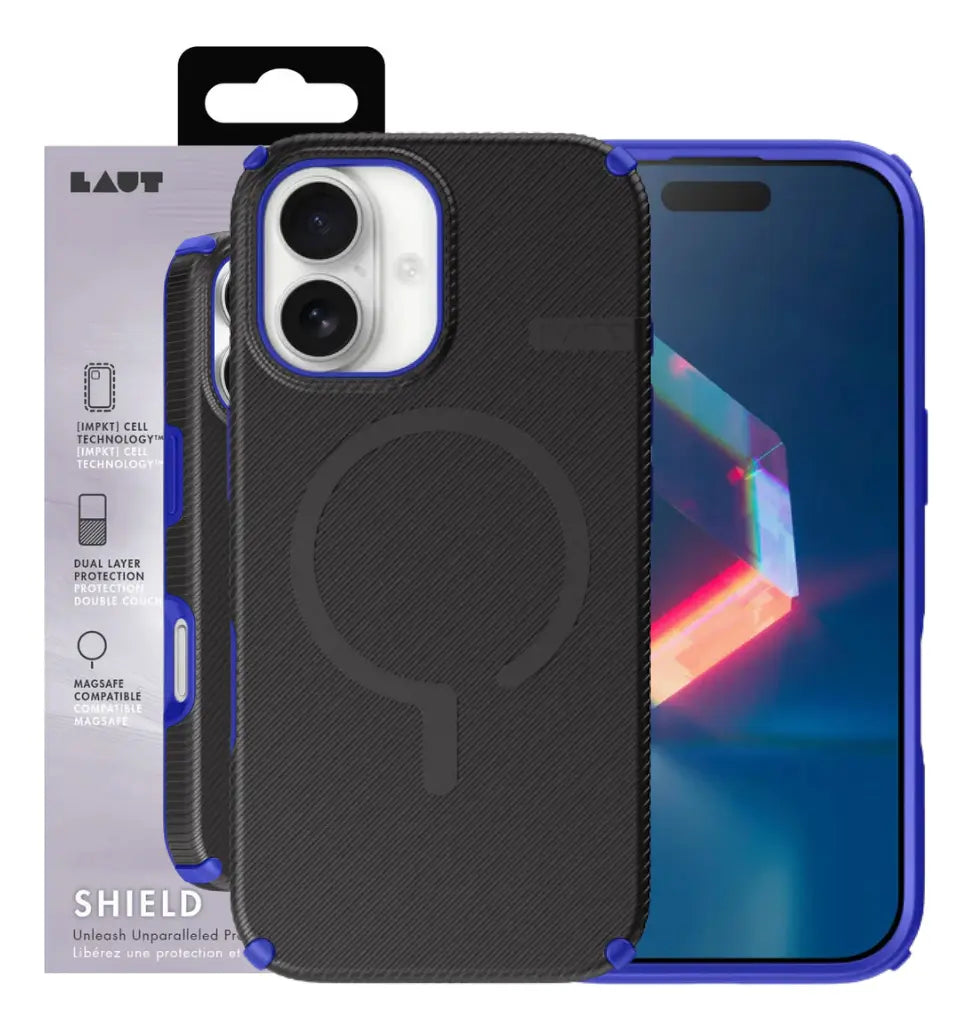 Case iPhone 17 - Laut Shield Flux Preto