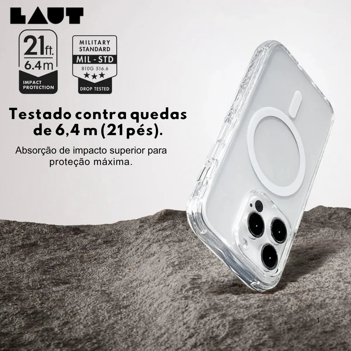 Case Laut iPhone 16 - Crystal Matter X