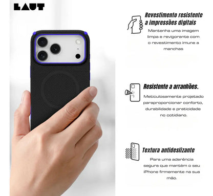 Case iPhone 17 - Laut Shield Flux Preto