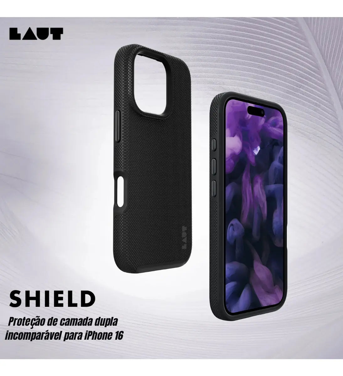 Case Laut iPhone 16 Pro Max - Shield Preta
