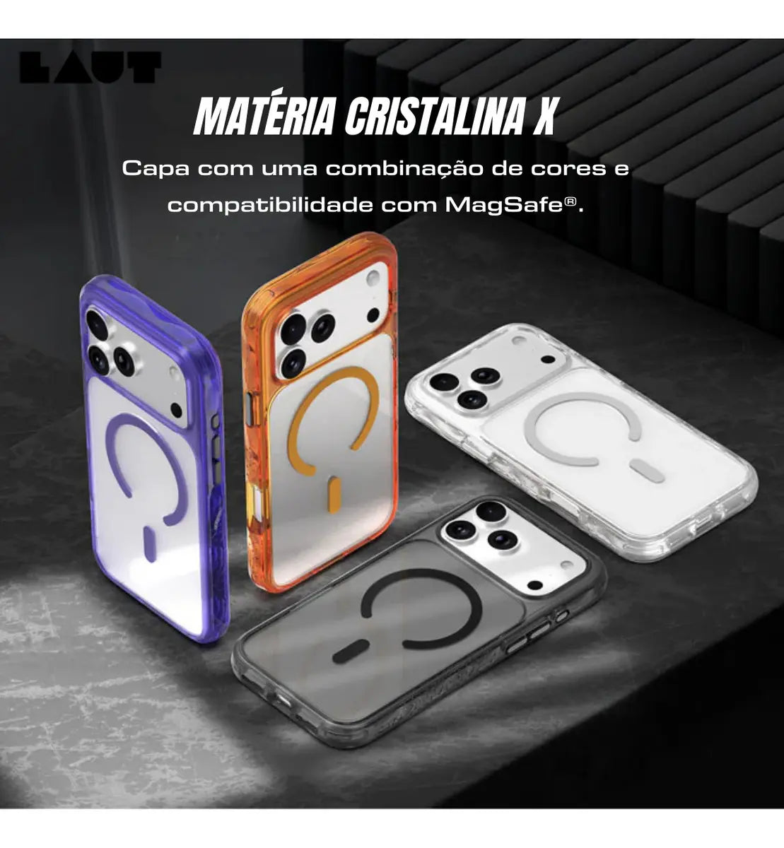 Case Laut iPhone 17 Pro Max - Crystal Matter X
