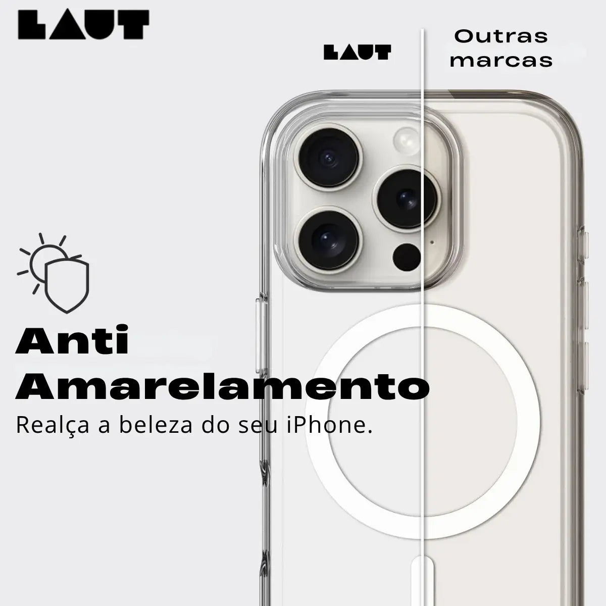 Case Laut Phone 16 - Crystal M