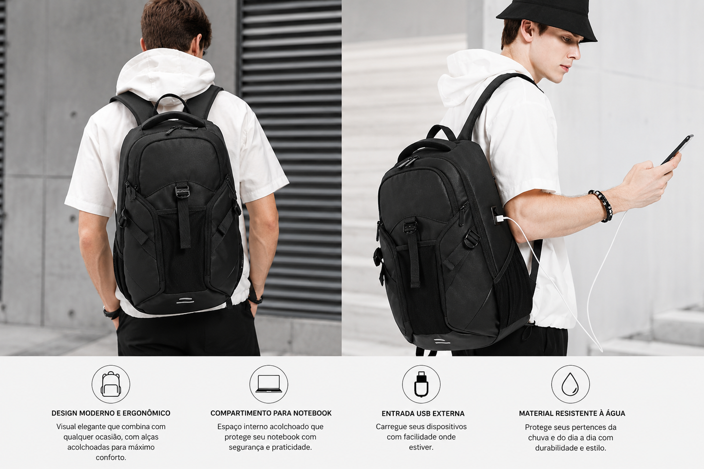 Mochila Executiva Urbana Impermeável Tundra - Seewell 77116