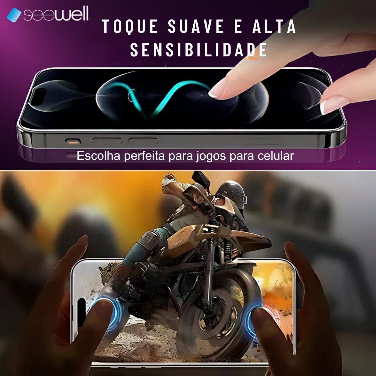 Película iPhone Hydrogel HD Sw Seewell - iPhone 17