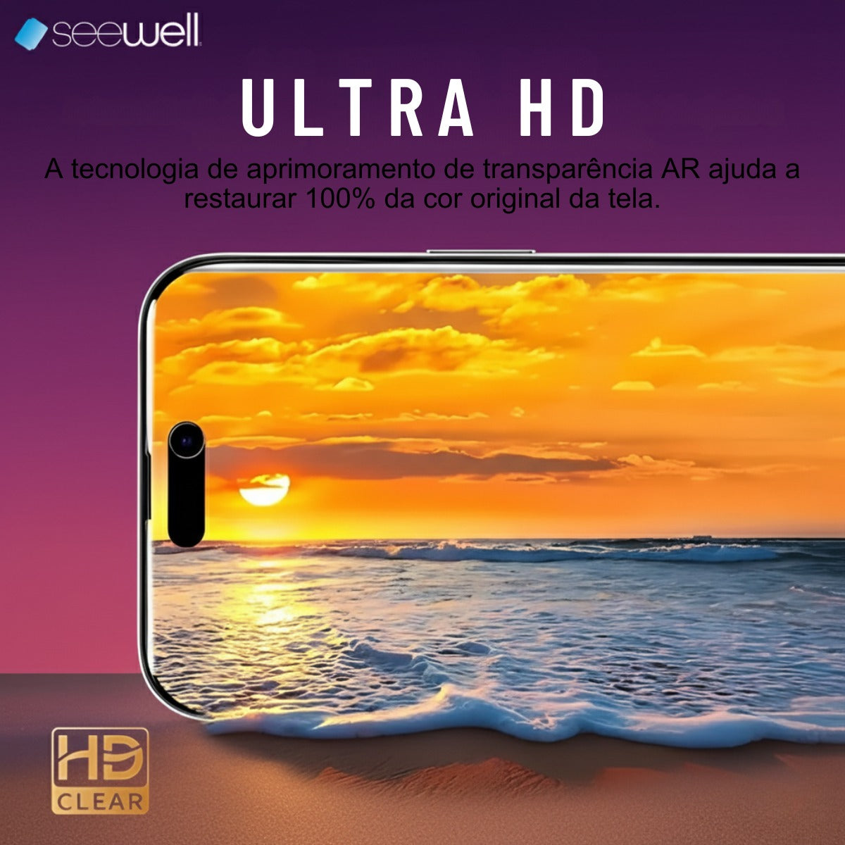 Película iPhone Hydrogel HD Sw Seewell - iPhone 17