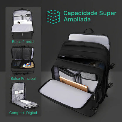 Mochila Executiva Mark Ryden Notebook 17 Expansivel Mala